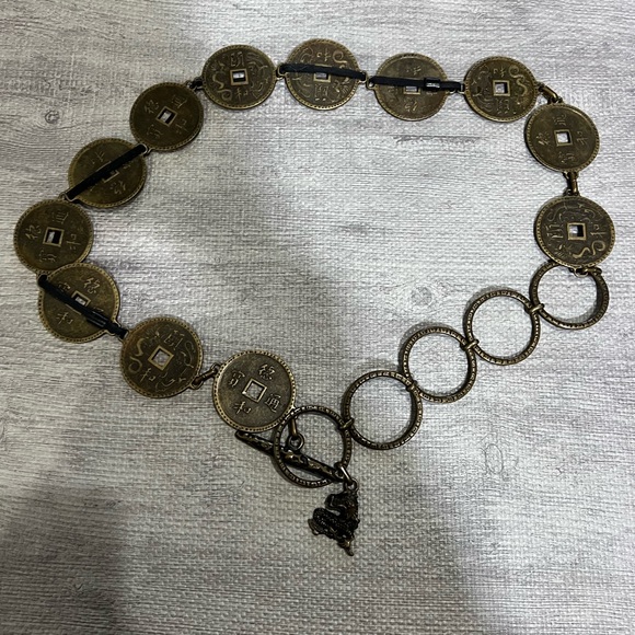Dragon and Asian Style coin belt - Picture 2 of 6